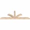 Ekena Millwork Richland Smooth Timber Gable Bracket, Douglas Fir, 72"W x 27"H x 3 1/2"D x 3 1/2"F, 9/12 Pitch GBW072X27X0404RIC00SDF - alternate 2